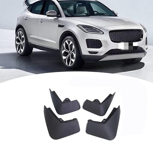 4 Stück Auto Schmutzfänger für Jaguar E-Pace EPACE 2017-2022, Karosserie Vorne Hinten Kotflügel Staubdicht Kratzfest Spritzschutz von JCVT