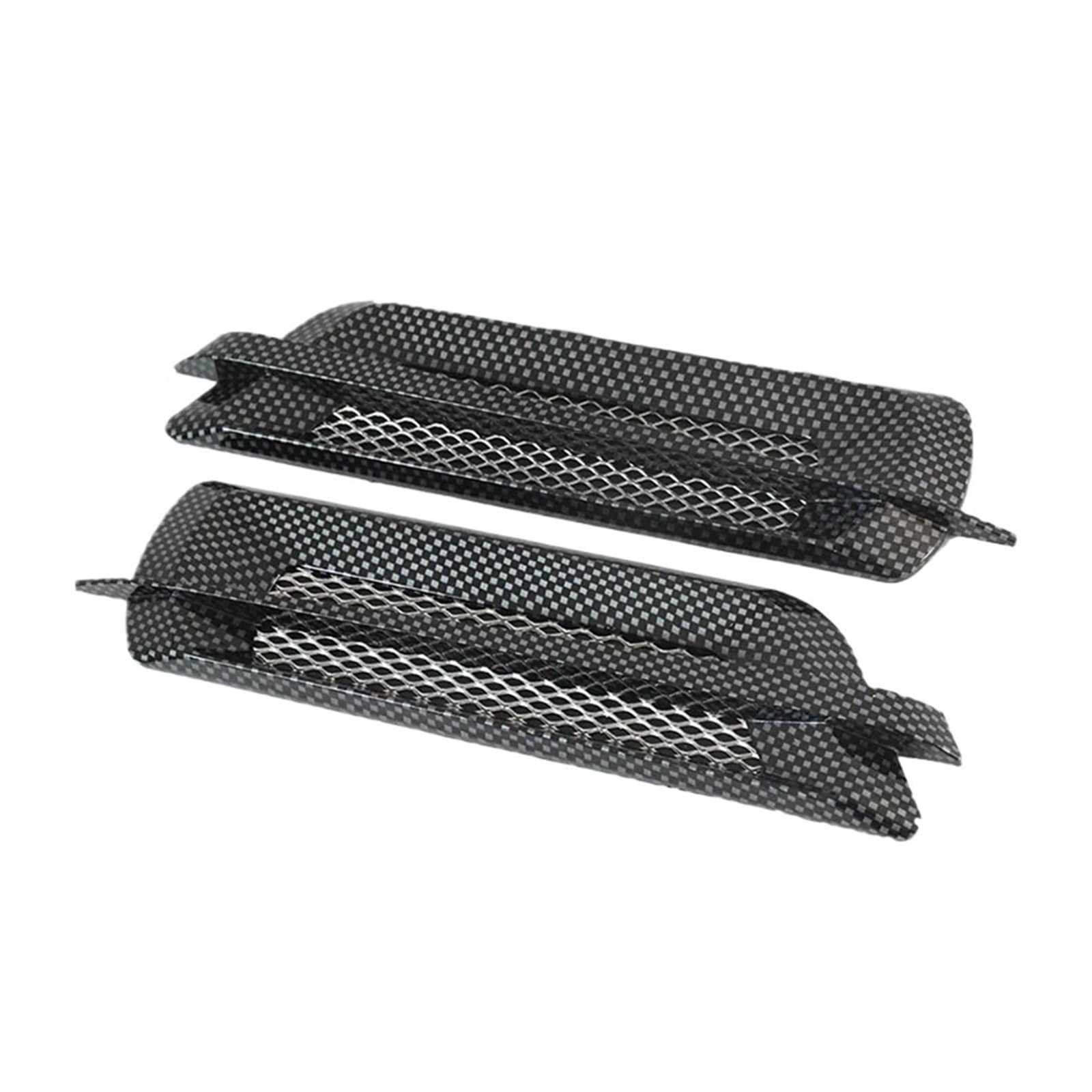 JCVXOELT 2PCS Allgemeine Zweck ABS Auto Seite Air Vent Kotflügel Abdeckung Loch Ansaugkanal Fluss Grille Dekoration Aufkleber Kompatibel for BMW von JCVXOELT