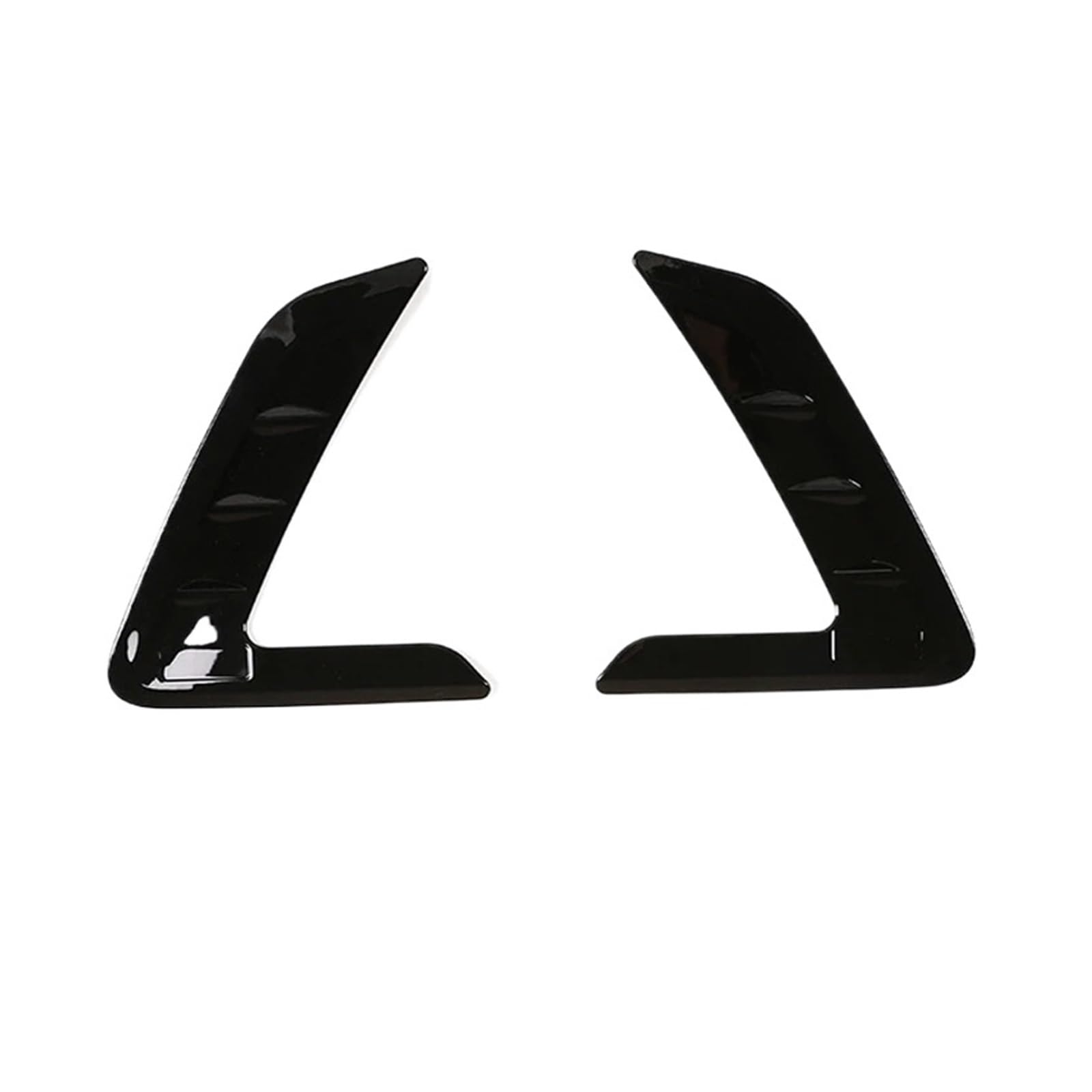 JCVXOELT 2PCS Auto Außen Seite Körper Luftauslässe Abdeckung Trim Kotflügel Dekorative Aufkleber Auto Zubehör Kompatibel for BMW 3 Serie g20 G28 2020-21(Black) von JCVXOELT