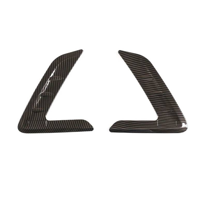 JCVXOELT 2PCS Auto Außen Seite Körper Luftauslässe Abdeckung Trim Kotflügel Dekorative Aufkleber Auto Zubehör Kompatibel for BMW 3 Serie g20 G28 2020-21(Carbon Fiber Texture) von JCVXOELT