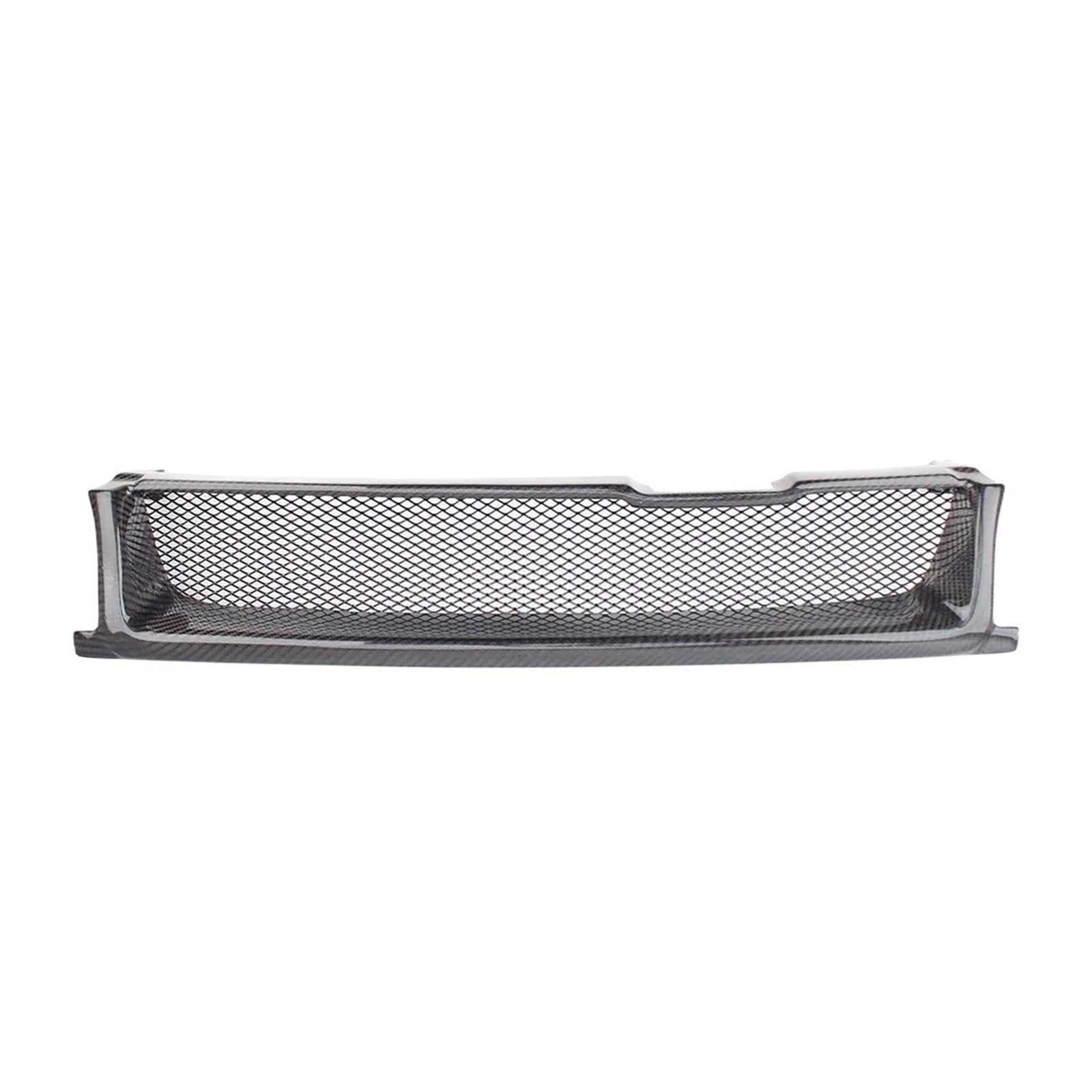 JCVXOELT Auto Front Racing Grill Center Bumper Grille Kompatibel for Nissan Kompatibel for Infiniti P10 1990-1996 Matt Schwarz/Carbon Fiber(Carbon Fiber) von JCVXOELT