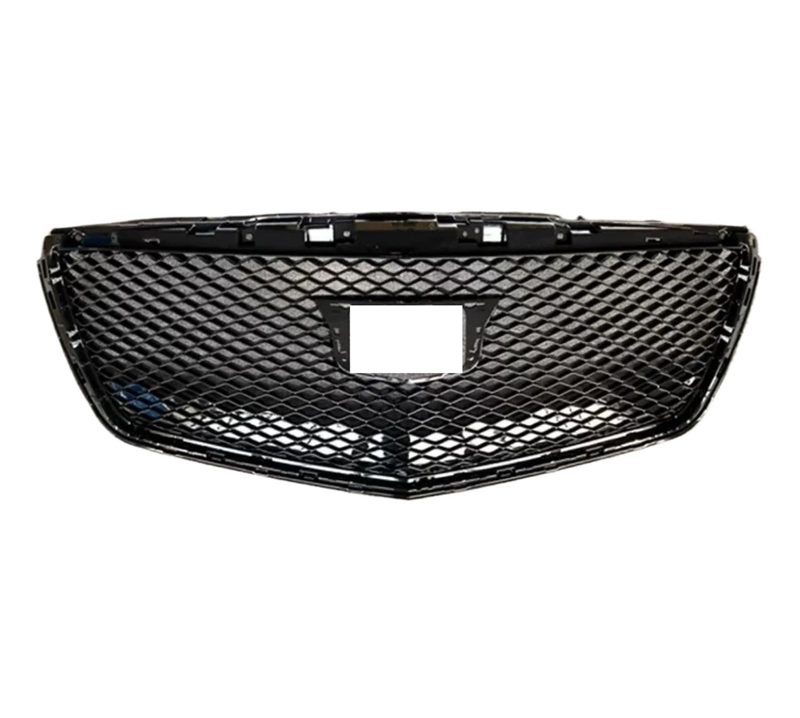 JCVXOELT Auto Front Stoßstange Grill Racing Grills Maske Kühlergrill Kompatibel for Cadillac ATS ATSL XT5(Bright Black) von JCVXOELT