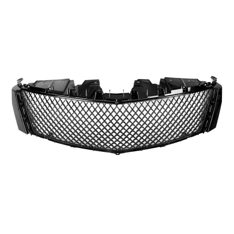 JCVXOELT Auto-Frontgrill Oben + unten, Grill, Stoßstangenhaube, Netzabdeckung, Gittersatz, kompatibel mit Cadillac XTS 2013 2014 2015 2016 2017, Schwarz von JCVXOELT