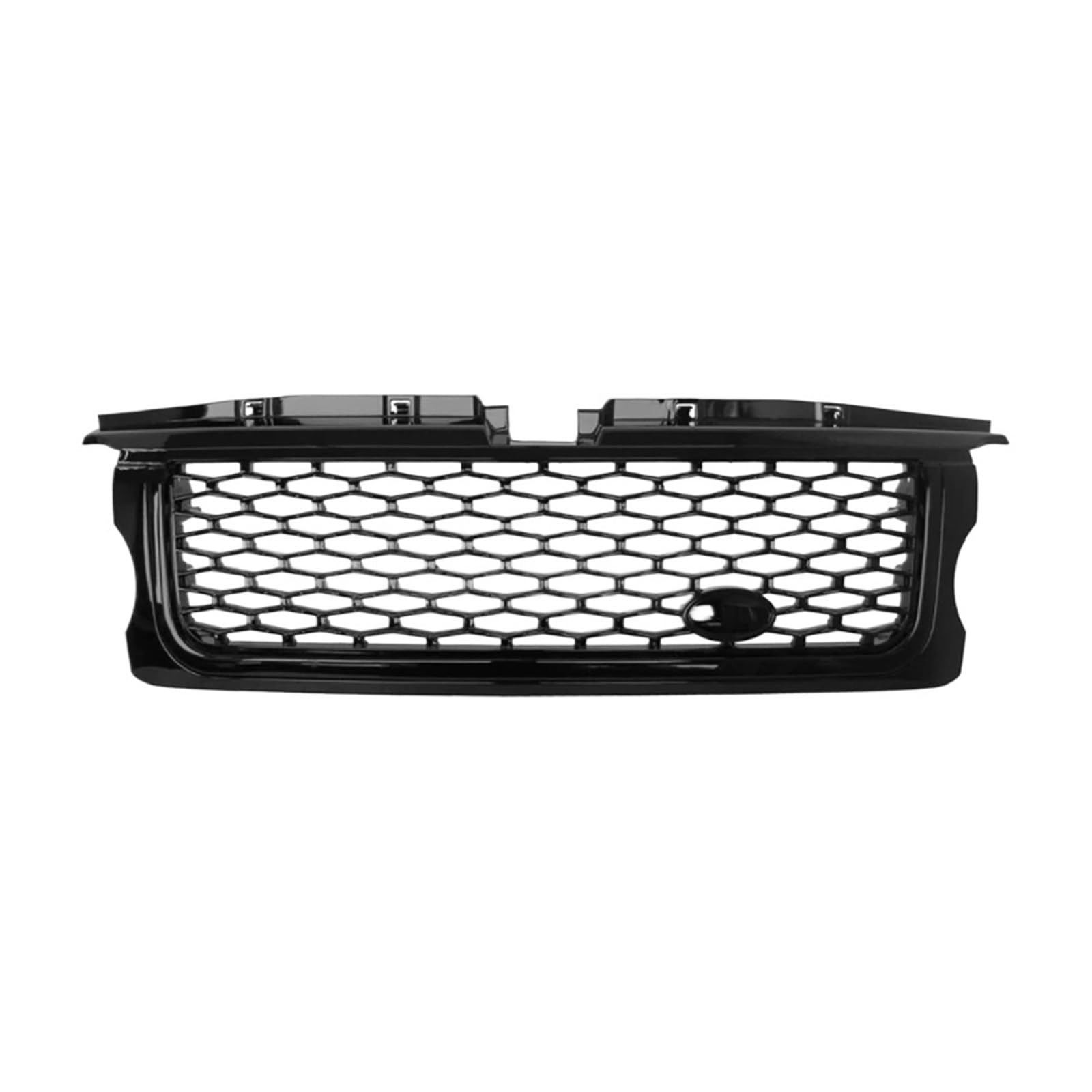 JCVXOELT Auto Frontstoßstangengrill Außenstyling Oberer Grill Kompatibel for Land Rover Range Rover Sport 2005 2006 2007 2008 2009 L320 ABS(Black) von JCVXOELT