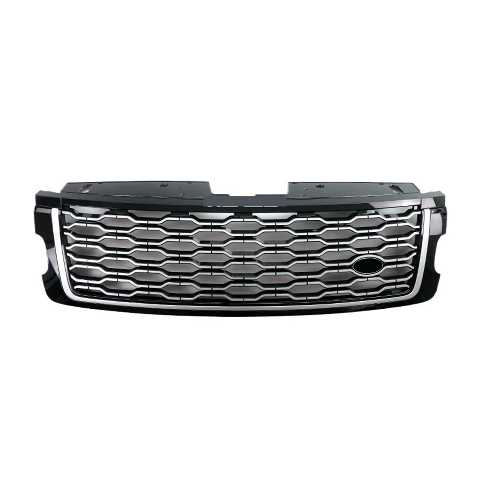 JCVXOELT Auto Frontstoßstangengrill Mesh Grills Kompatibel for Land Rover Range Rover Vogue L405 Upgrade 2013-2022 ABS Zubehör(18-22 Silver Black) von JCVXOELT