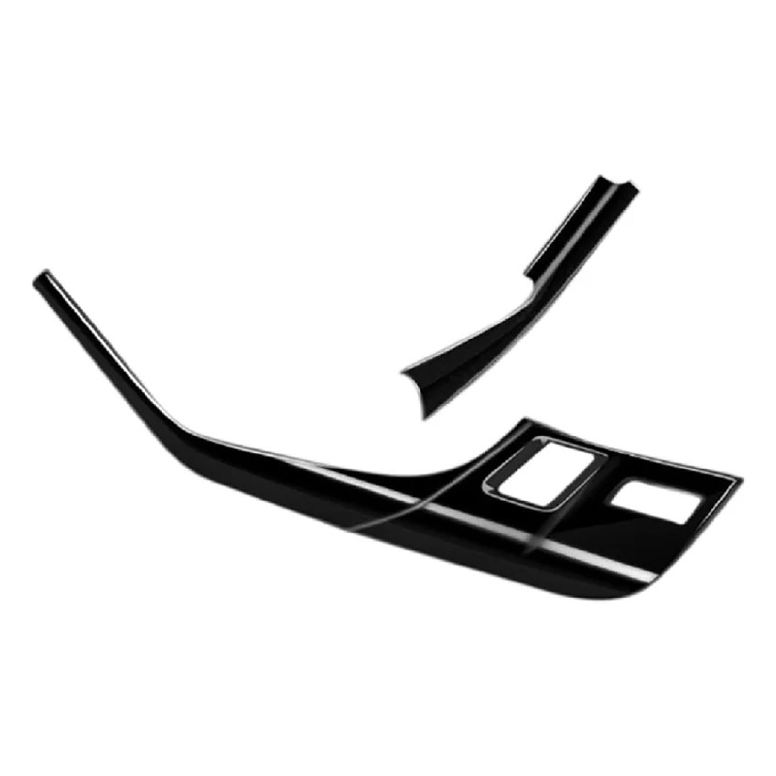 JCVXOELT Auto Helle Schwarz Mittelkonsole Getriebe Shift Panel Abdeckung Rahmen Aufkleber Trim Zubehör Kompatibel for Subaru BRZ Zd8 2021-2023 von JCVXOELT