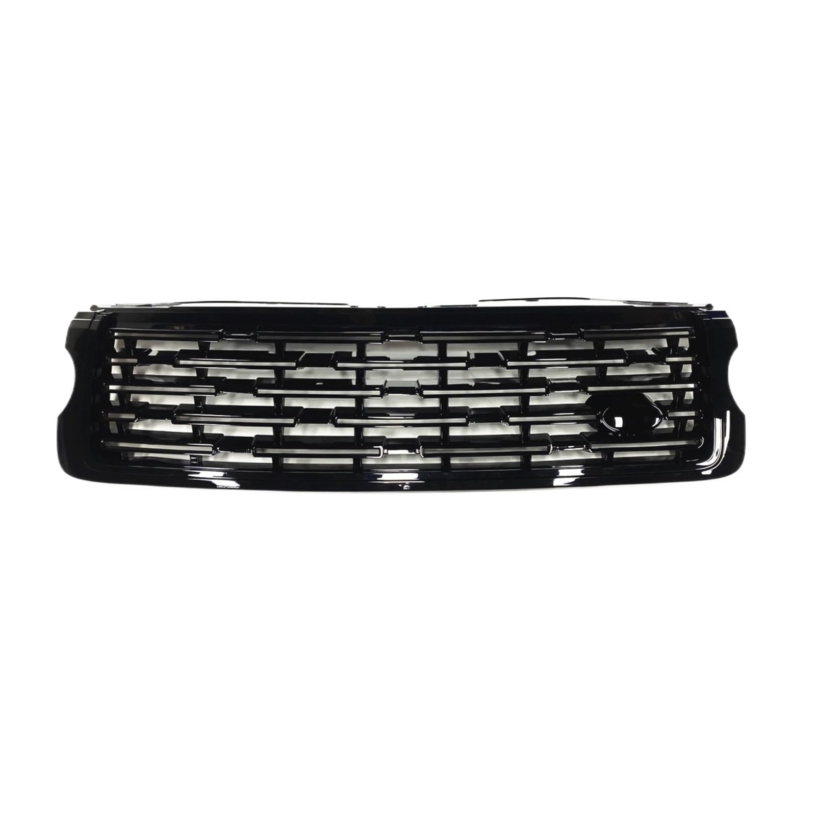 JCVXOELT Auto-Kühlergrill, Renngrill, Kühlergrill, obere Motorhaube, Kühlergitter, kompatibel mit Land Rover Range Rover Vogue L405 2013 2014 2015 2016 2017(All Black) von JCVXOELT