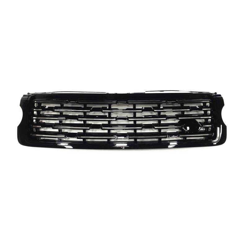 JCVXOELT Auto-Kühlergrill, Renngrill, Kühlergrill for die obere Haube, kompatibel mit Land Rover Range Rover Vogue L405 2013–2017(All Black) von JCVXOELT