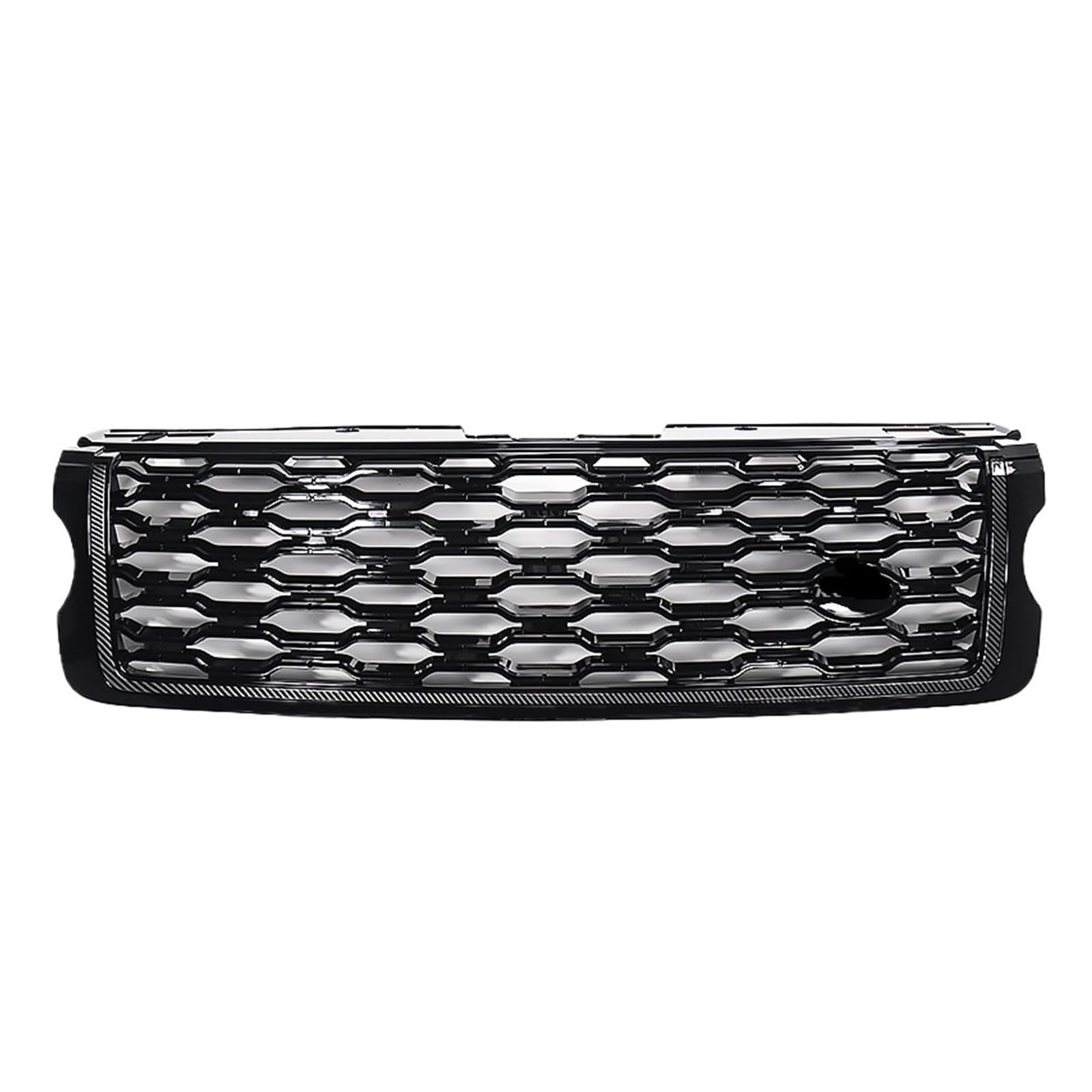 JCVXOELT Auto-Renngrills, Kühlergrill vorne, obere Stoßstangenhaube, Netzgitter, kompatibel mit Land Rover Range Rover Vogue 2013–2017(ABS Carbon Fiber) von JCVXOELT