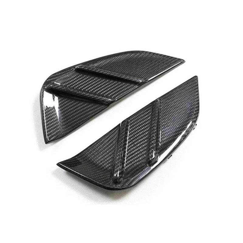 JCVXOELT Dry Carbon Fiber G80 M3 Fiber Fenders Vent Kompatibel for BMW 2021 G80 M3 Mp Style Ersatz Side Air Fenders(Style 2) von JCVXOELT