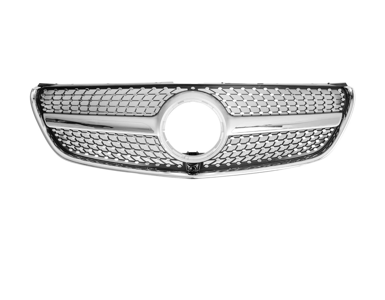 JCVXOELT Frontgrill, Oberer Grill, kompatibel mit Mercedes Benz V-Klasse W447 2014–2019, Diamant-Stil von JCVXOELT