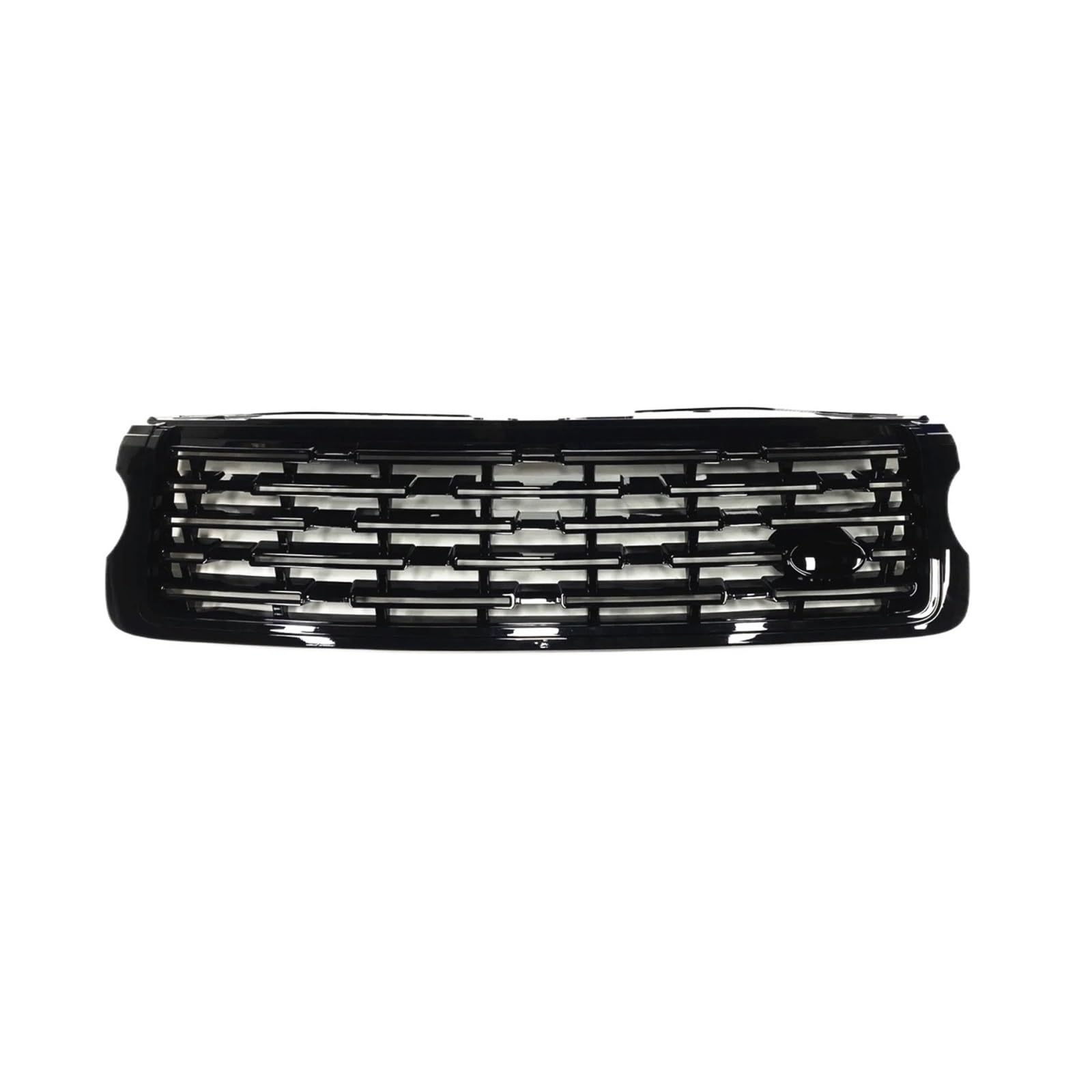 JCVXOELT Frontgrill Racing Grills Obere Stoßstange Ansaughaube Mesh Kompatibel für Land Rover Range Rover Vogue L405 2013-2017 Schwarz/Schwarz-Chrom (Schwarz) von JCVXOELT