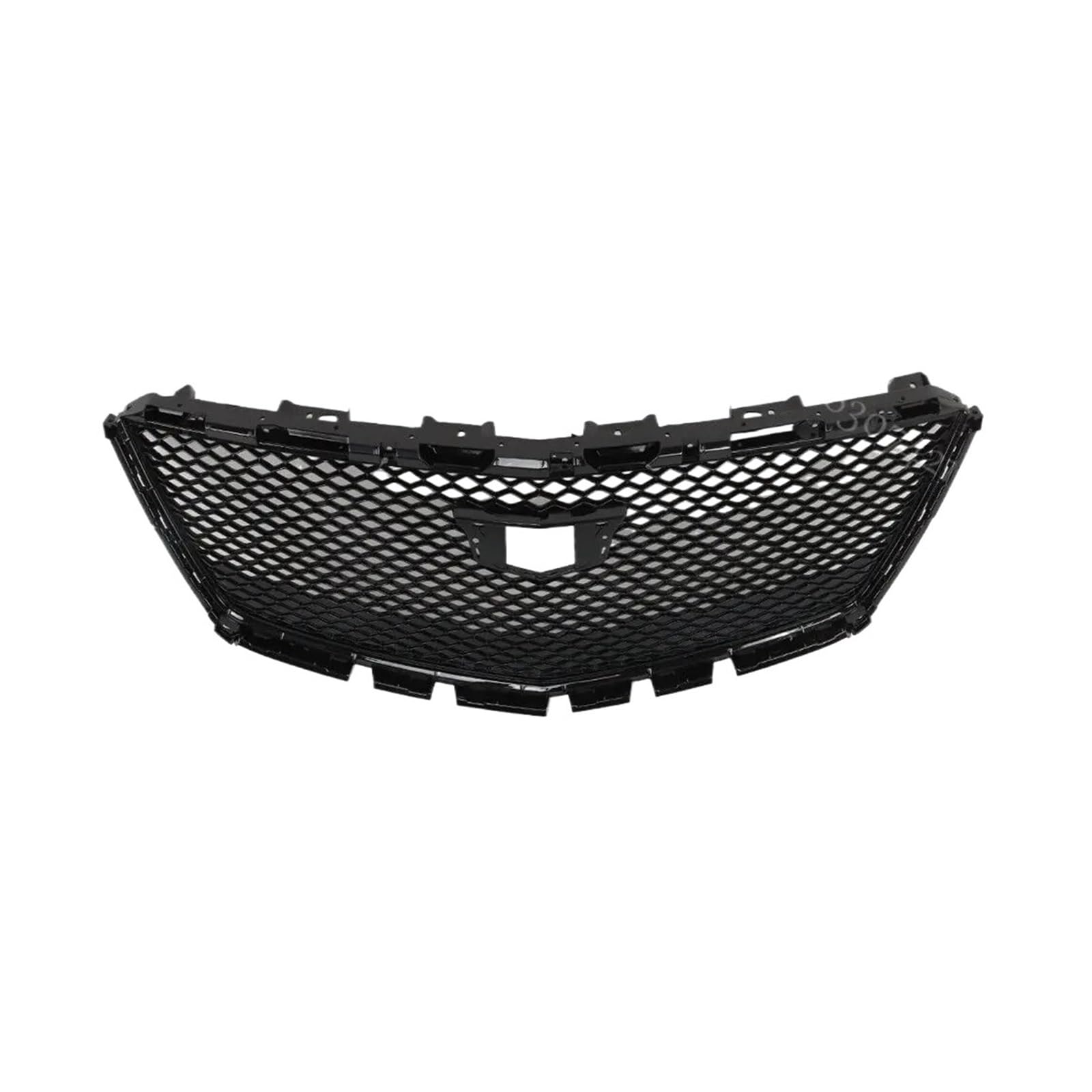 JCVXOELT Frontstoßstange Oberer Mesh-Grill Kompatibel for Cadillac XT5 2016-2021 Glanz Schwarz von JCVXOELT