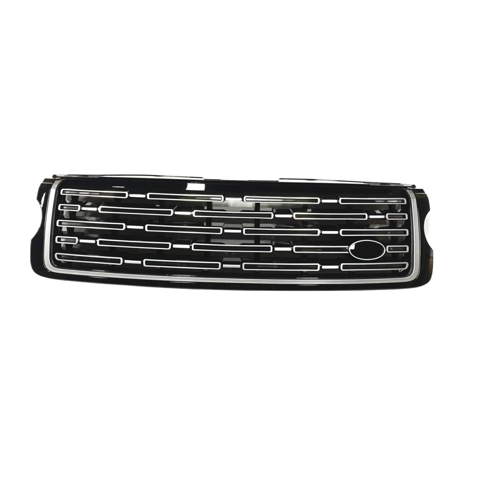 JCVXOELT Frontstoßstangengrill Racing Air Intake Grille Body Kits Kompatibel for Land Rover Range Rover Vogue L405 2013 2014 2015 2016 2017 23-24 Style(Black Chrome) von JCVXOELT