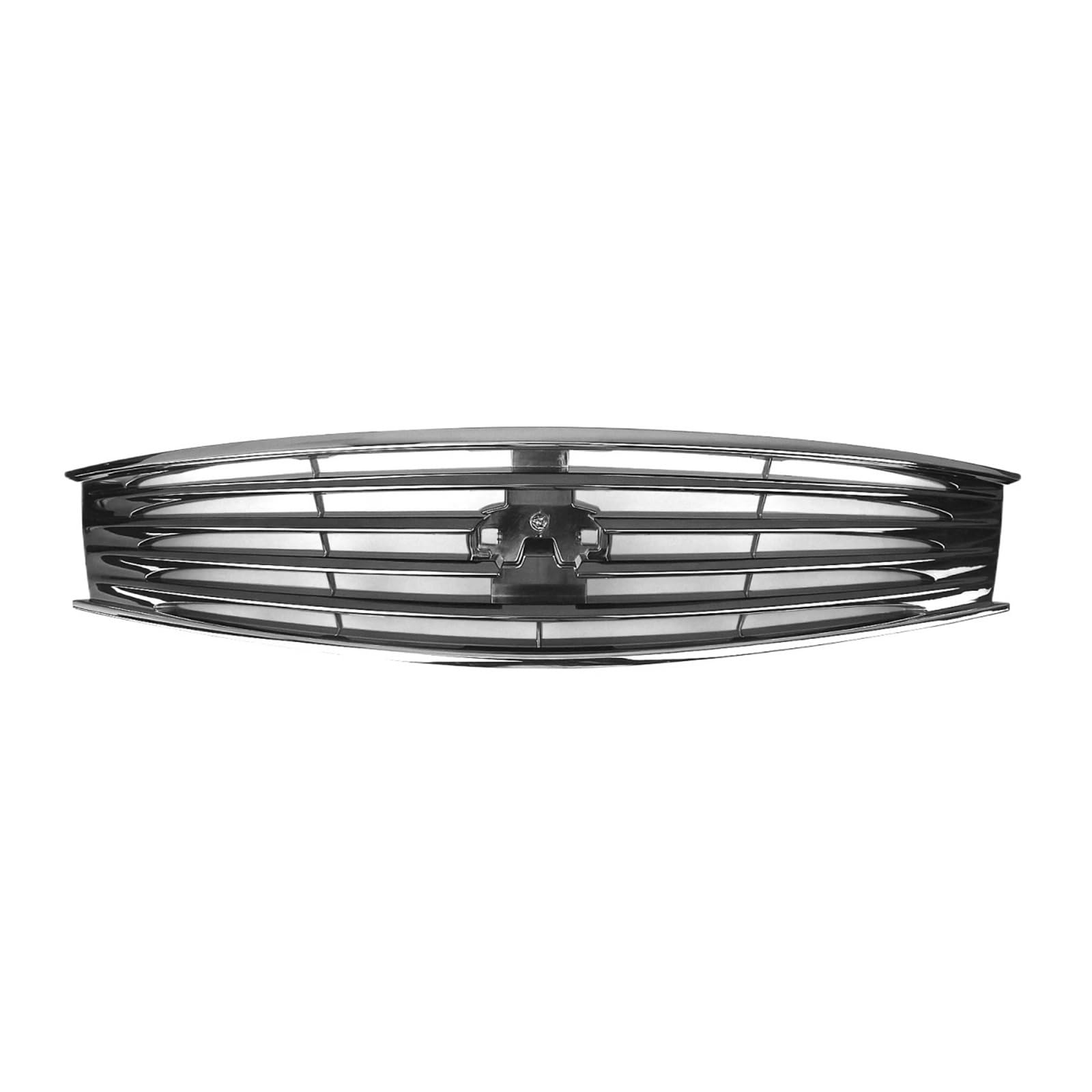 JCVXOELT Kühlergrill, Renngrill, Auto-Oberstoßstangenhaube, Kühlergitter, kompatibel mit Infiniti G37 2-Türer-Coupé 2008–2013 Q60 2014–2015, Chrom/Schwarz von JCVXOELT