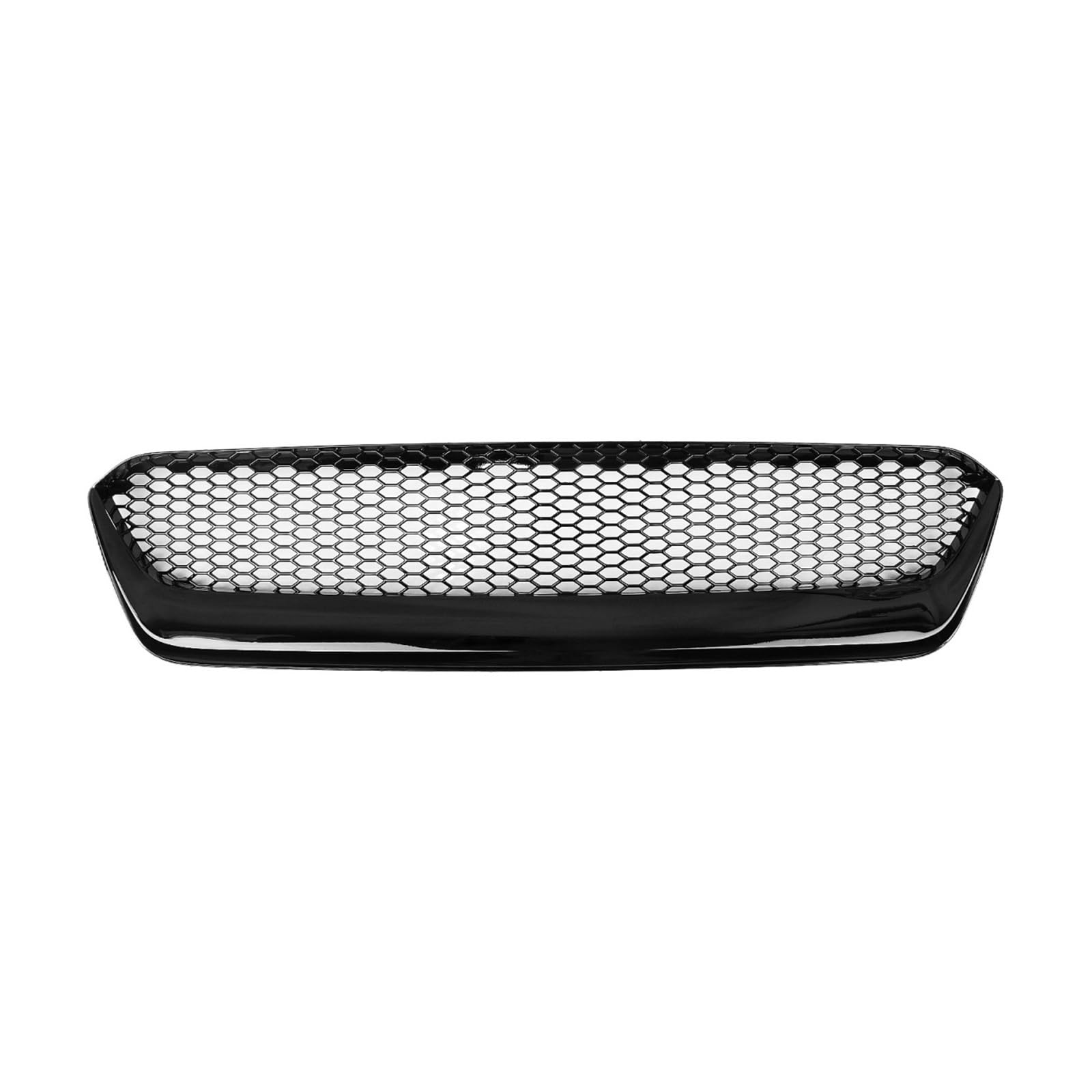 JCVXOELT Kühlergrill, Renngrill, obere Stoßstangenhaube, Netzgitter, kompatibel mit Subaru WRX 2015–2017, Carbonfaser-Look/Glanz/Mattschwarz(Glossy Black) von JCVXOELT