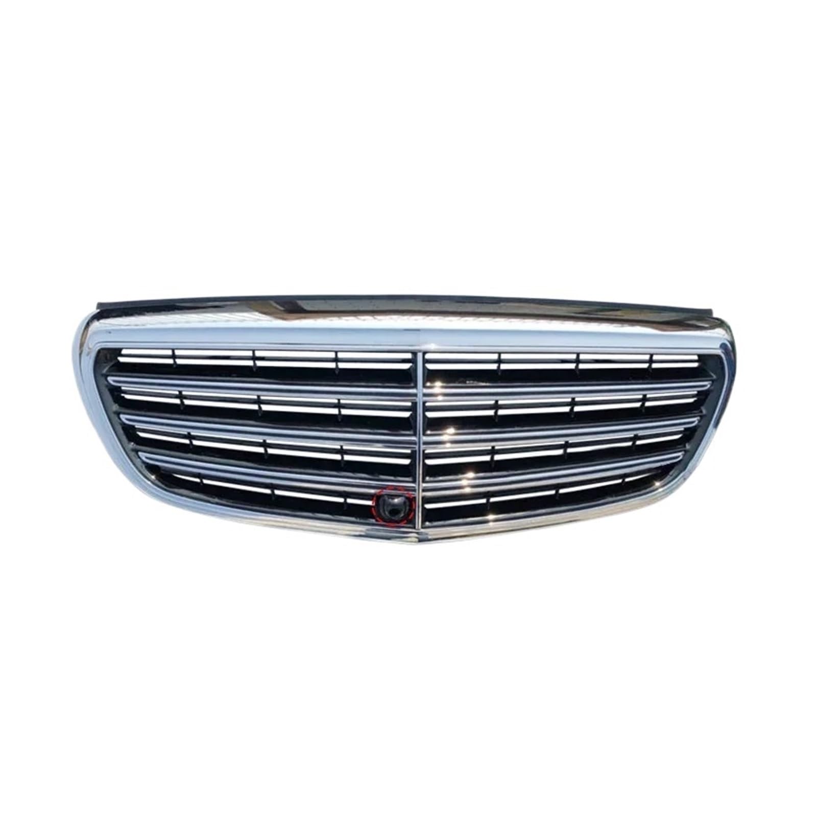 JCVXOELT Kühlergrill Grill Stoßstange Motorkühlung Gitter Kompatibel for Mercedes Benz E Klass W213 2016-2019 Autozubehör(with Camera) von JCVXOELT