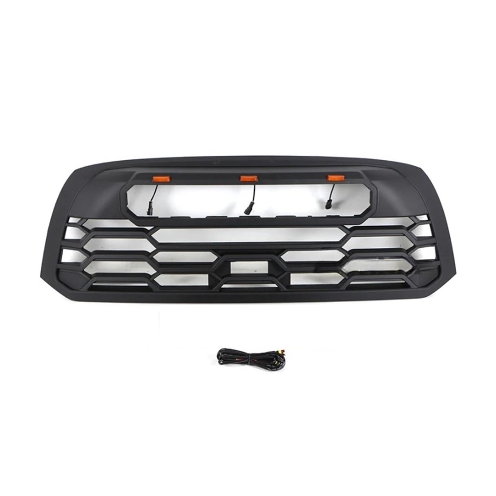 JCVXOELT Kühlergrill Racing Grill Passt Kompatibel for Toyota Tundra 2006-2009 2010-2013 Mit Licht Auto Teile(with LED Lights) von JCVXOELT