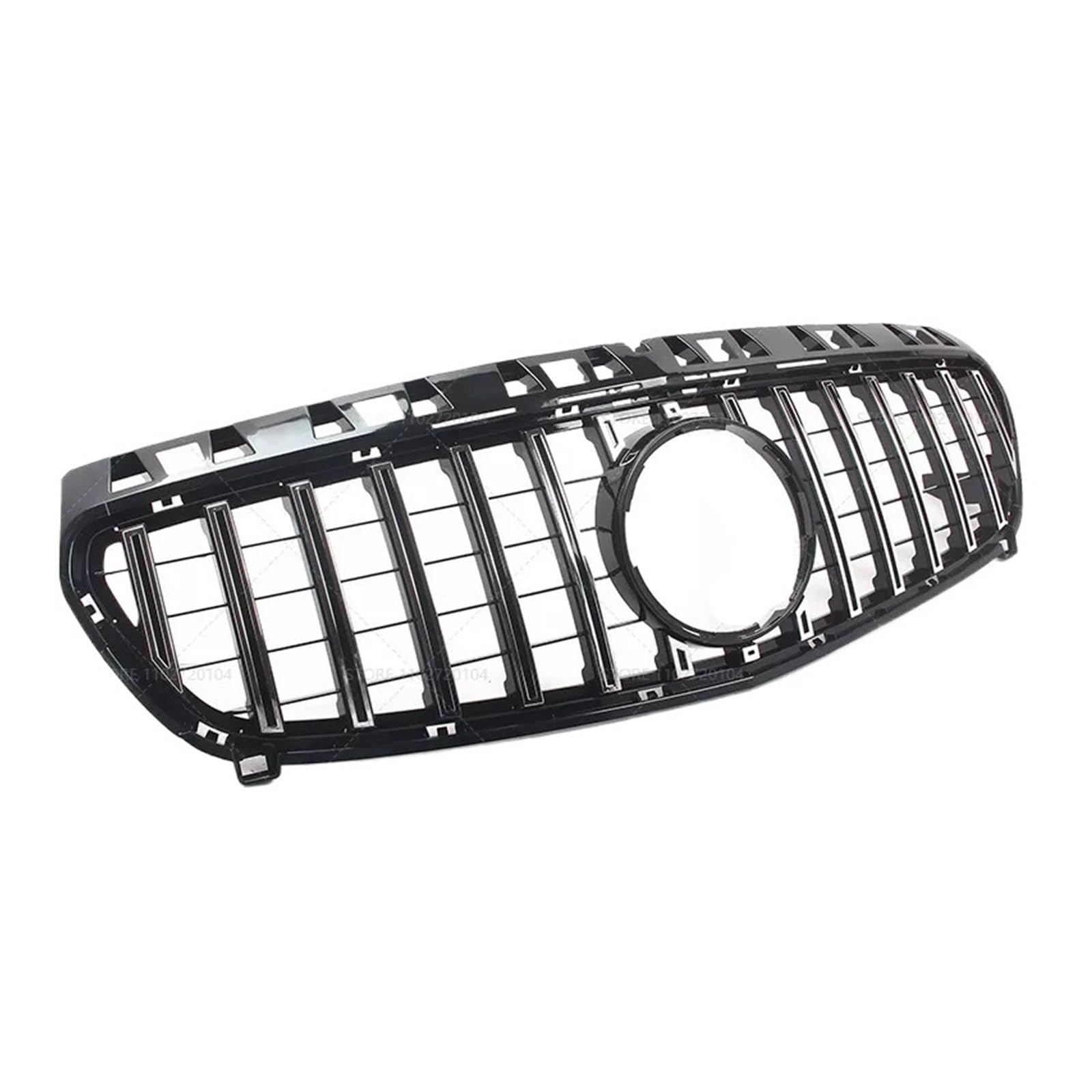 JCVXOELT Kühlergrill for die Frontstoßstange, kompatibel mit Mercedes Benz W176 A-Klasse A180 A200 A250 A45 AMG Style 2013 2014 2015 2016 2017 2018(2013-2015 Silver) von JCVXOELT