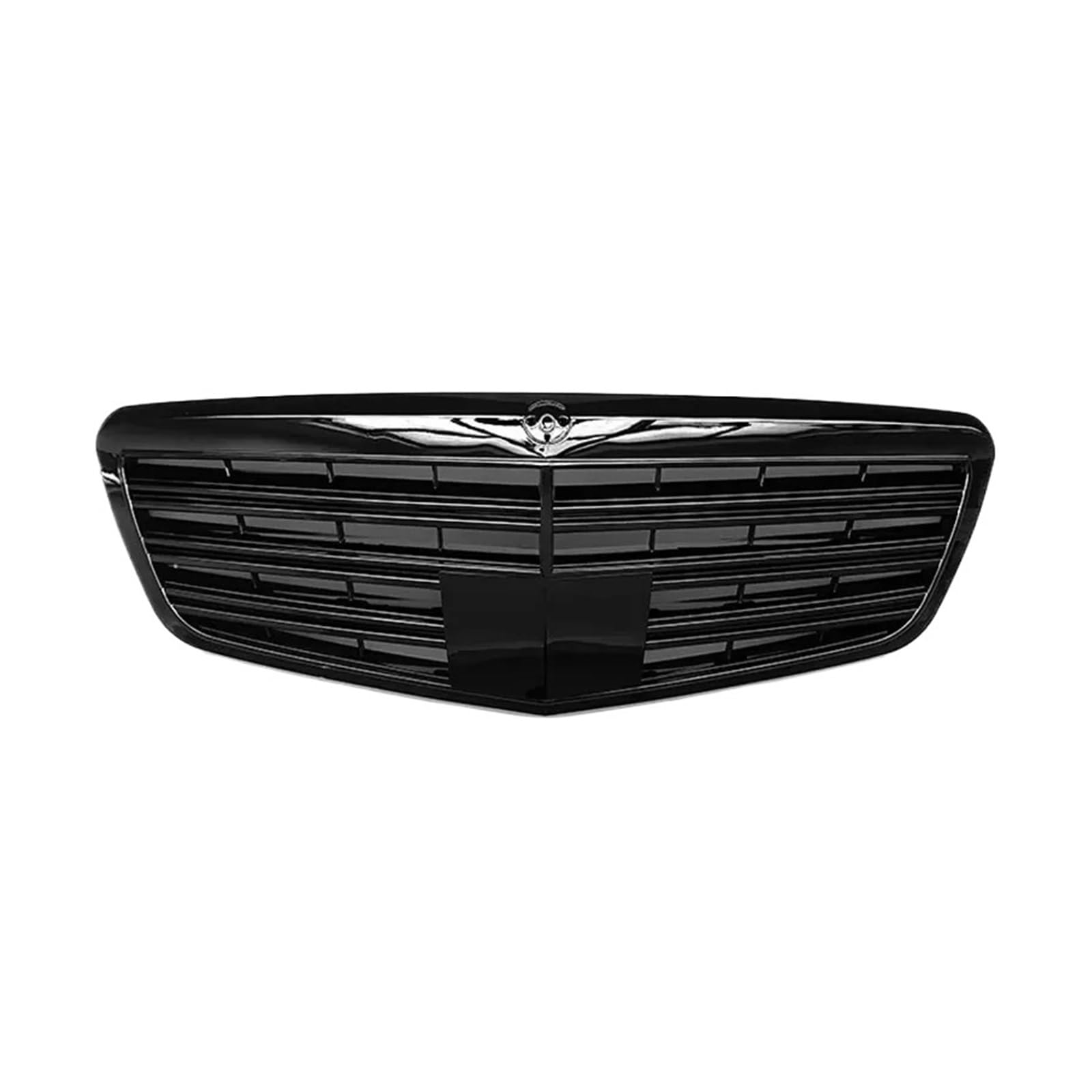 JCVXOELT Kühlergrill for die vordere Stoßstange, mittlere Haube, kompatibel mit Mercedes Benz S-Klasse W221 S65 S350 S400 S450 S500 S550 S600 S65 AMG 2010–2013(Gloss Black) von JCVXOELT