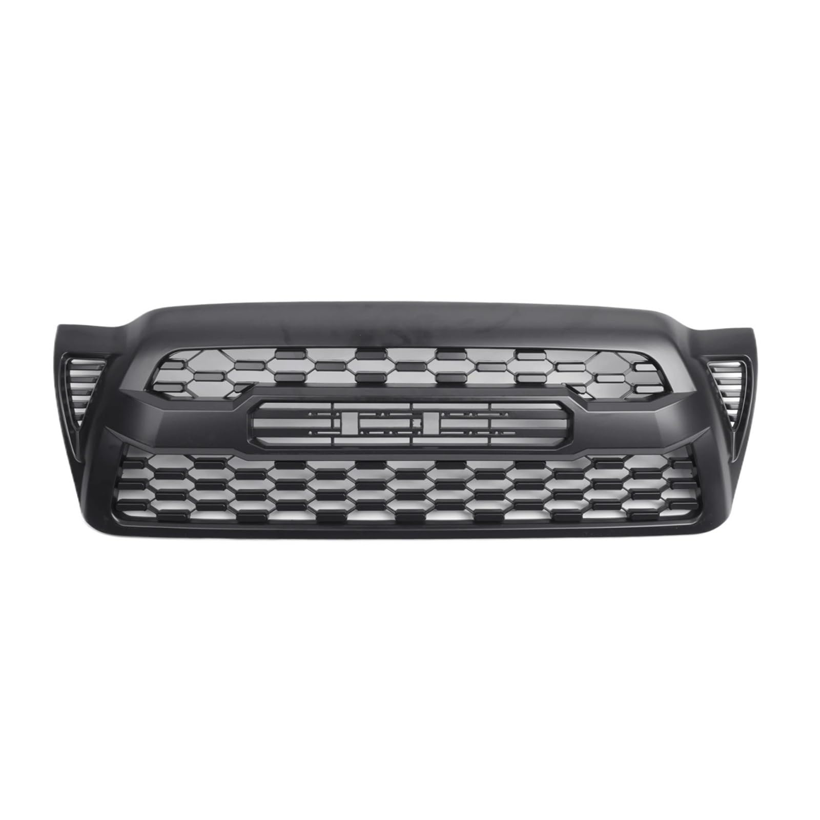 JCVXOELT Racing Grill Frontgrill Auto Obere Stoßstange Haube Mesh Grid Kompatibel for Toyota Tacoma 2005-2011 Matt Schwarz Auto Zubehör Styling von JCVXOELT