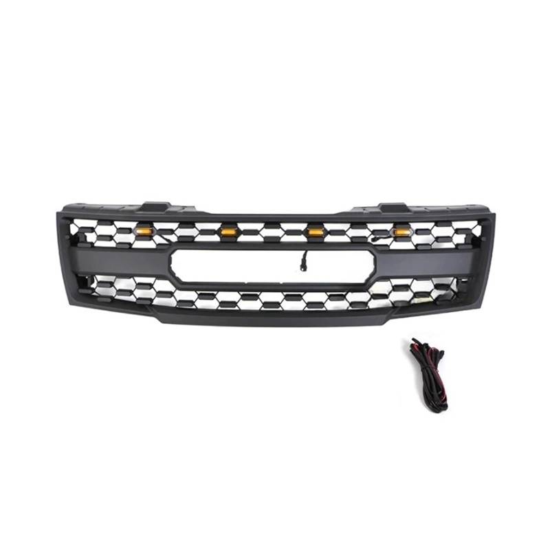 JCVXOELT Racing Grill Modifikation Frontgrill mit Licht passend for Nissan Frontie 2005–2008(with LED Lights) von JCVXOELT