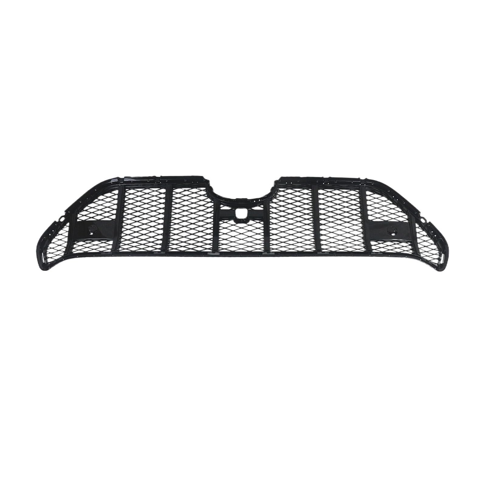 JCVXOELT Racing Grill Oberen Stoßfänger Ansaughaube Mesh Grid Frontgrill Kompatibel for Toyota RAV4 2019 2020 2021 2022 Honeycomb Stil Silber/Schwarz(Black) von JCVXOELT