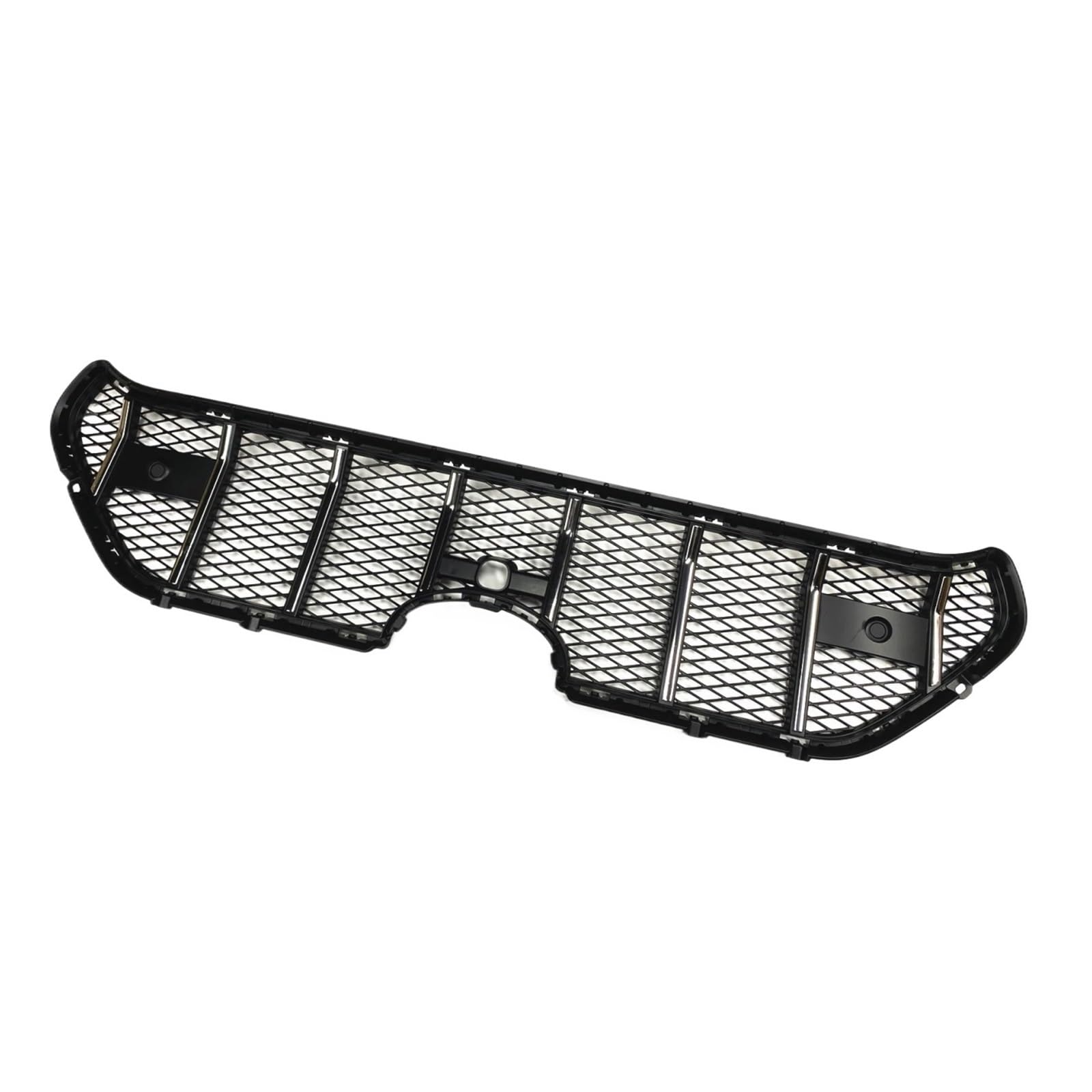 JCVXOELT Racing Grill Oberen Stoßfänger Ansaughaube Mesh Grid Frontgrill Kompatibel for Toyota RAV4 2019 2020 2021 2022 Honeycomb Stil Silber/Schwarz(Silver) von JCVXOELT