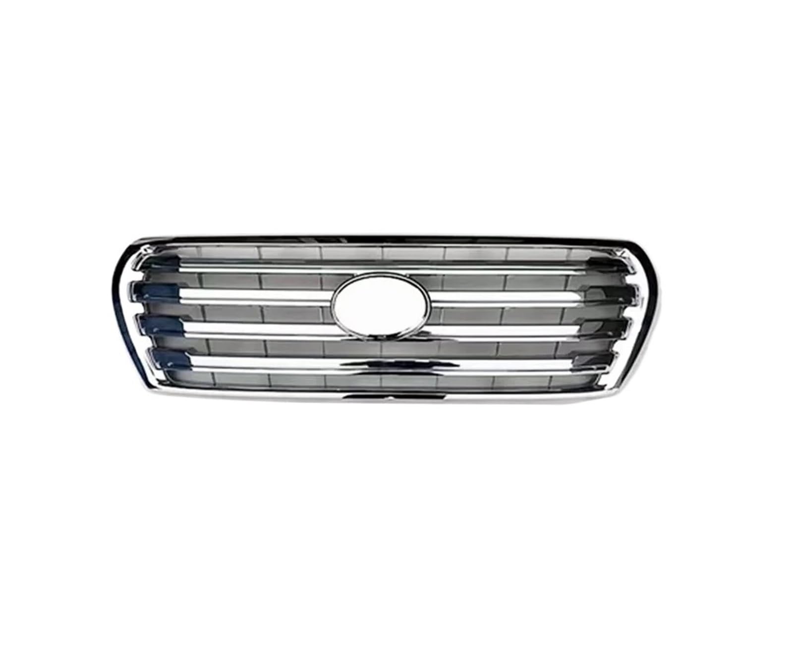 JCVXOELT Racing Grills Grille Außen Kompatibel for Land Cruiser Lc200 2008 2009 2010 2011 2012 2013 2014 2015 Abs Auto Access(Chormed) von JCVXOELT