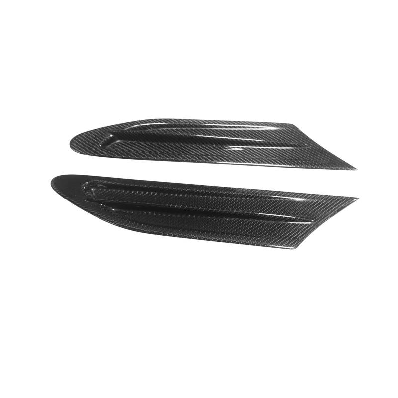 JCVXOELT Vorderseite Kotflügel Splitter Kompatibel for Toyota 86 GT FR-S GT86 2012-2020 Carbon Faser Air Vent Spoiler Abdeckung Trim Canard(Type 3) von JCVXOELT