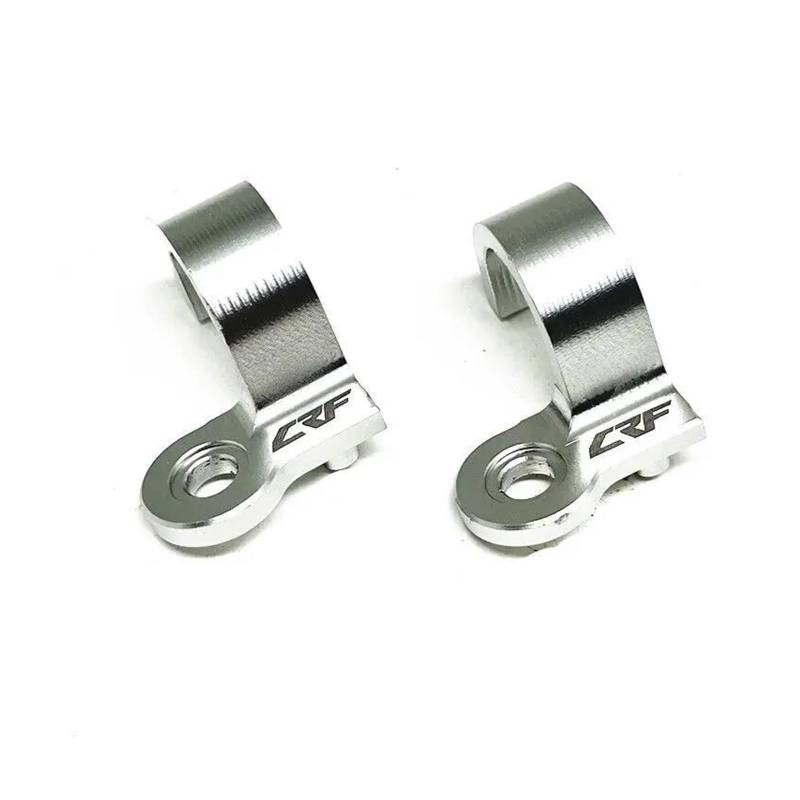 JDBJBMC Bremskabelklemme Hinten Brems Schlauch Guide Clamp Für Hon&d*a CRF250L CRF300L/Rally CRF 300 250 230 L CRF230L CRF230M Motorrad Spann Linien Abdeckung(Silver) von JDBJBMC