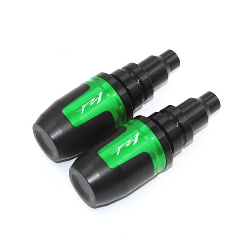 JDBJBMC Rahmenschieber for Ya*ma&ha FZ1 FZ1N FZ6 FZ6R FZ8 FZ8N FA@ZE*R Motorrad CNC Aluminium Crash Pads Auspuffrahmen Slider Protector(Green) von JDBJBMC