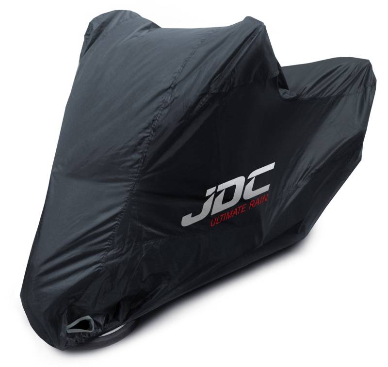 JDC 100% wasserdichte Motorradabdeckung – Ultimate RAIN (Strapazierfähig, weiches Futter, hitzebeständig, verschweißte Nähte) - XL Tall von JDC