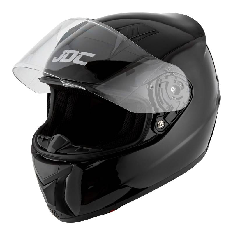 JDC volles Gesicht Motorrad Helm - Prism - Schwarz - M von JDC