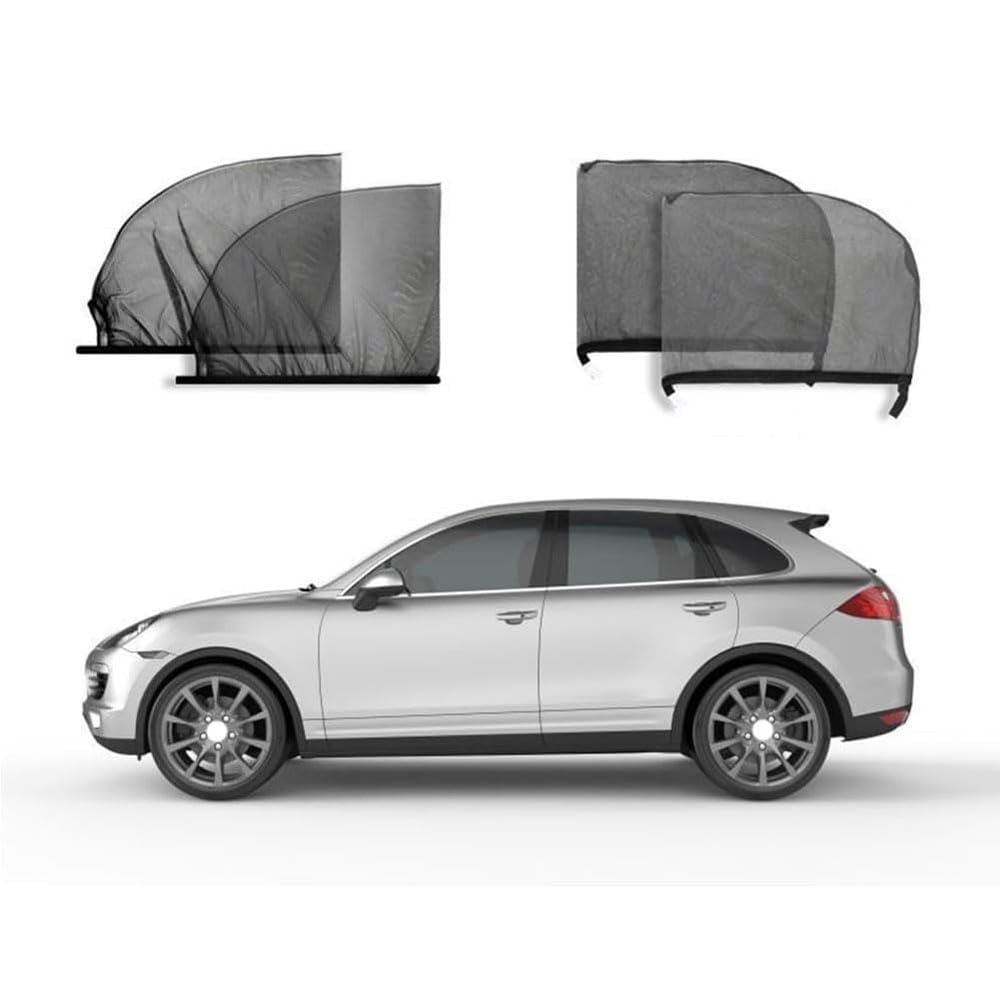 Auto-Sonnenschutz, Visier, Seitenfenster-Sonnenschutz für Lincoln MKC 2013 2014 2015 2016-2019, Blendschutz, Sichtschutz,C for Entire-Vehicle von JDGEU