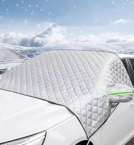 Frontscheibenabdeckung Winter für Cadillac SRX 5seats 2. Generation 2009-2016, Auto Winter Windschutzscheibenabdeckung, Scheibenabdeckung Auto Winter, Schneefest Frost UV-Schutz,S 230 * 145 von JDIAOAPG