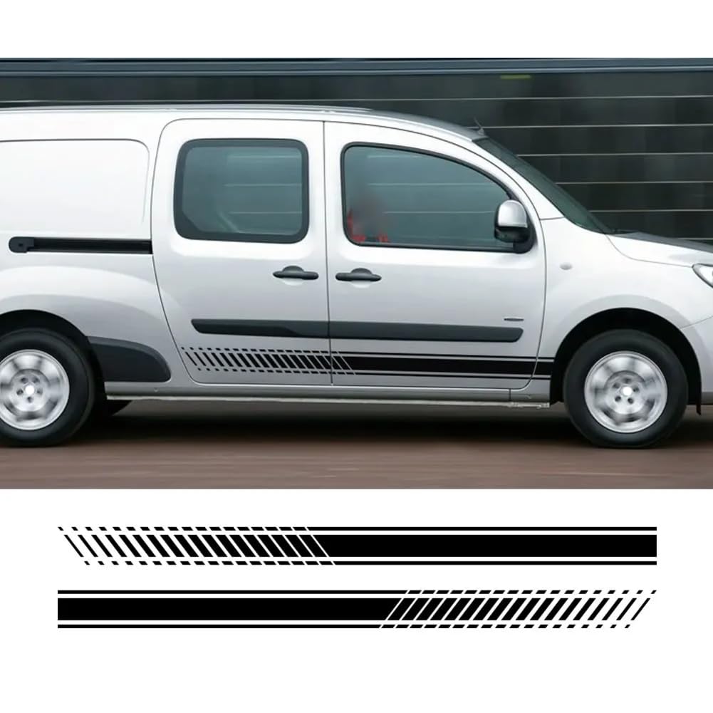 Autoaufkleber, Für M=ercedes B=ENZ, Für Citan W415 T-Klasse, Für Nissan Townstar NV250, Für R=enault Kangoo Van Grafikstreifen Auto-Vinyl-Aufkleber von JDQTPOET