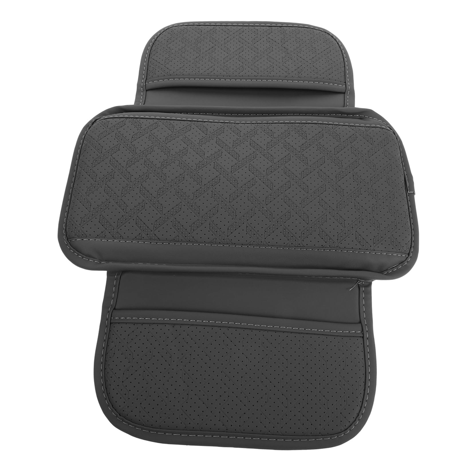 Armlehnenbox-erhöhungskissen Auto-armlehnenbezug Armlehnenabdeckung Mittelkonsole Armlehnenkissen Auto Armlehne Pad Armlehnenbezug Fürs Auto Mittelkonsolenmatte Grey Schwamm JECOMPRIS von JECOMPRIS