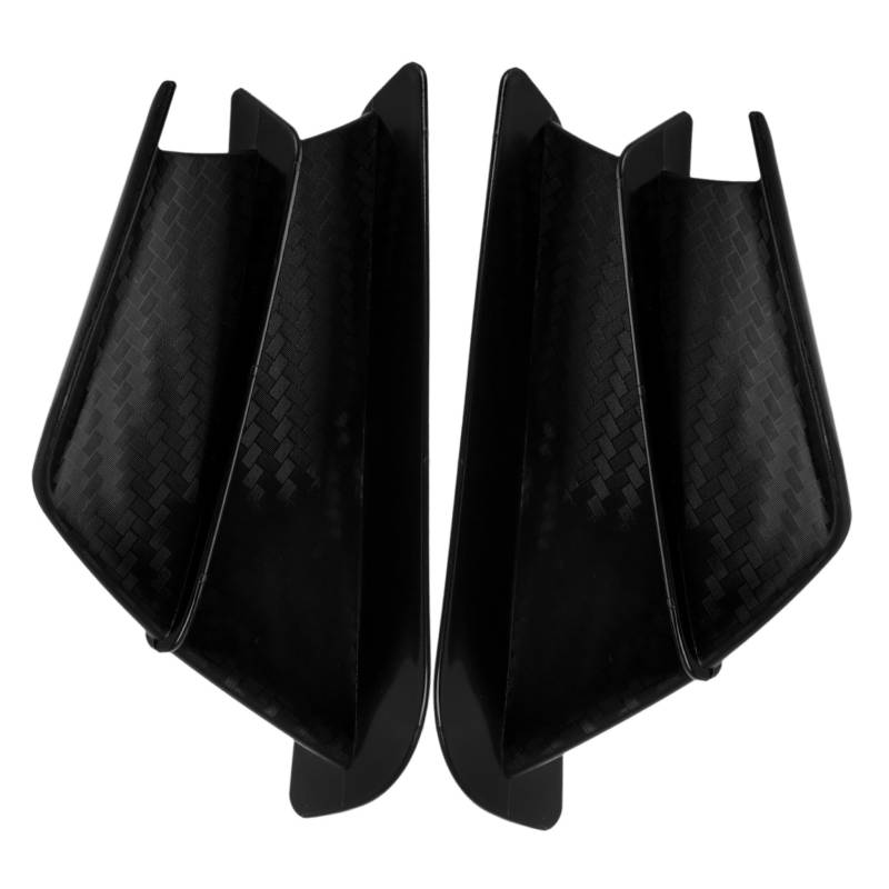 JECOMPRIS 1 Paar Motorradmodifikation Zubehör Flügel Bike Side Spoiler Universal Motorradverkleidung Motorradverkleidungen Motorradteile Motorraddekoration Kunststoff von JECOMPRIS