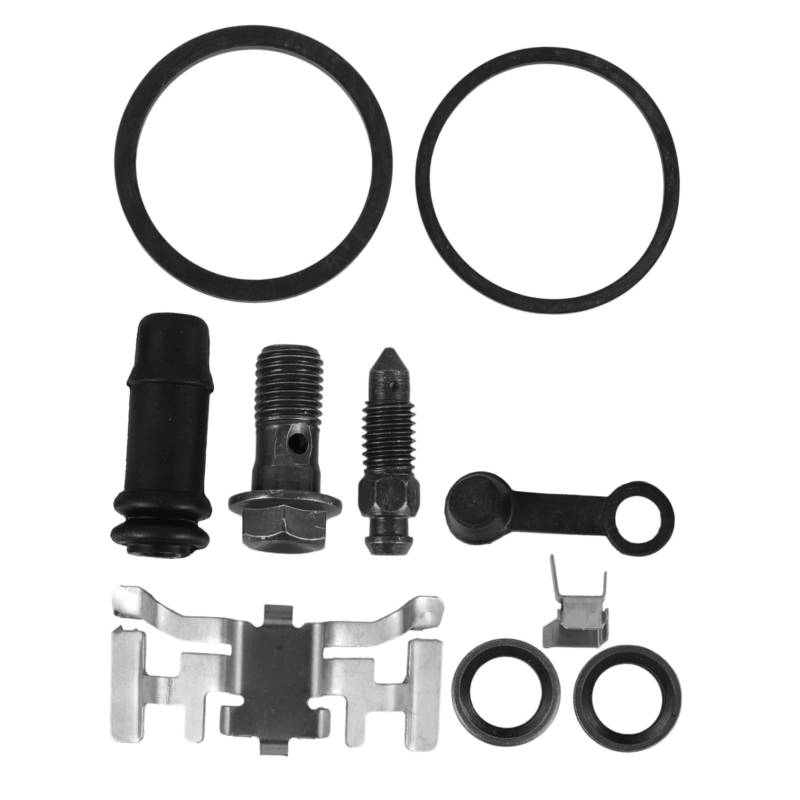 JECOMPRIS 1 Satz Reparatur von Motorradbremsen Bremssattel Reparaturkit Bremssattel Reparatur Set Reparatur der Kupplungsbremspumpe Reparatursatz für Inlinepumpen Motorradteile Gummi von JECOMPRIS