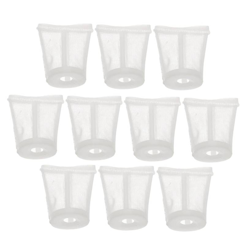 JECOMPRIS 10 Stück Airless Farbspritzgerät Bildschirm Airless Spritzgerät Filter Kunststoff Nylon Farbspritzgerät Bildschirm Farbspritzgerät Filter von JECOMPRIS