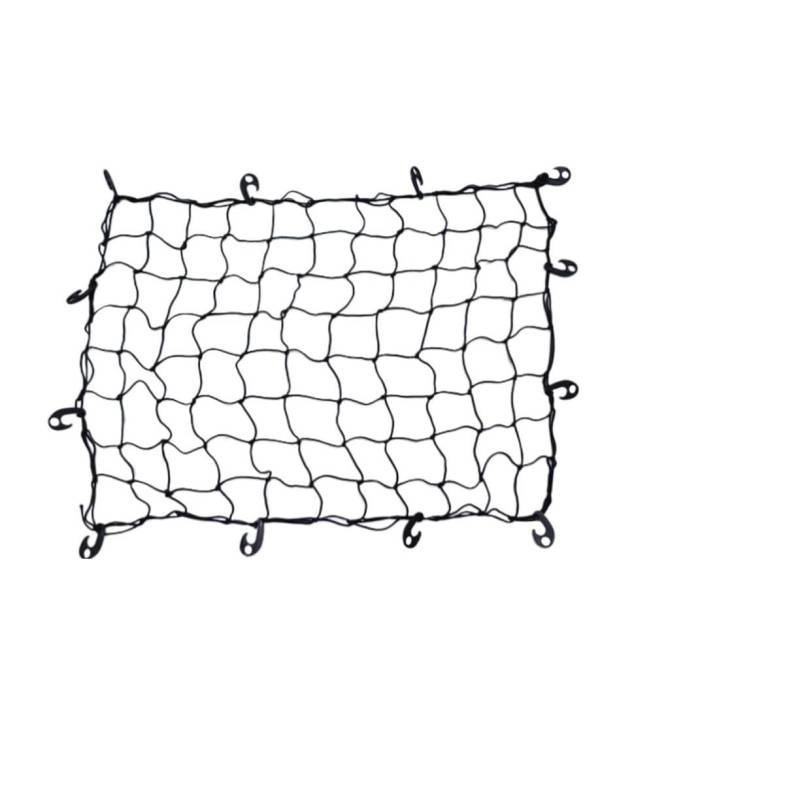 JECOMPRIS 1Stk Gepäcknetz Frachtnetz Frachtträger auf dem Dach Gitter Gepäckträgernetz Auto Dach Netz Autodachnetz Black von JECOMPRIS