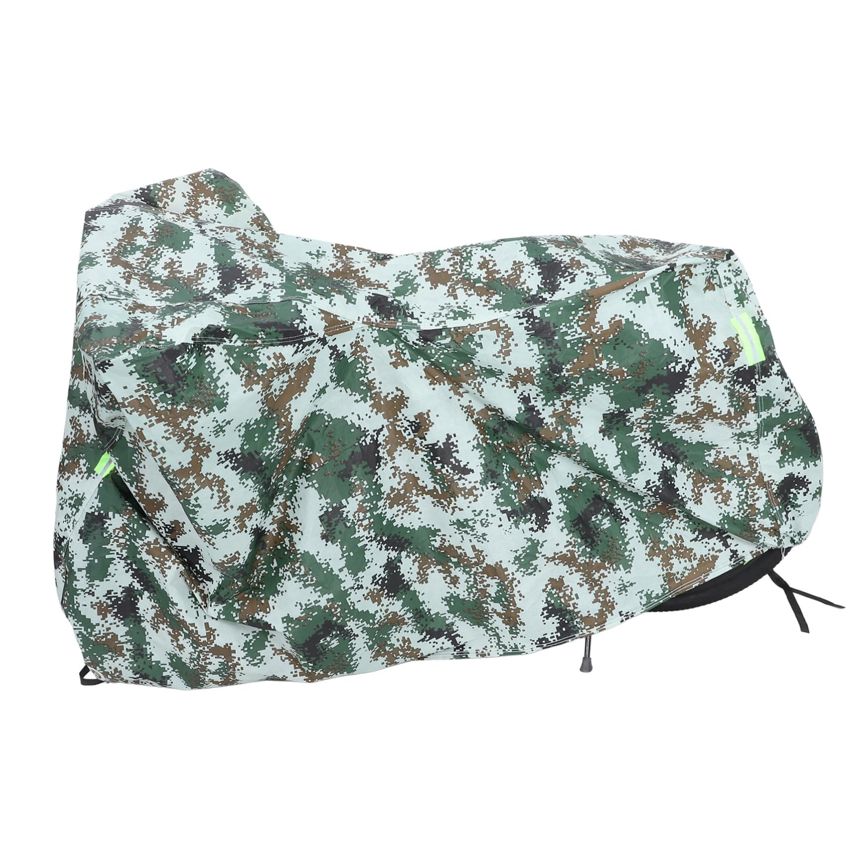 JECOMPRIS 1stk Motorhaube Motorradabdeckung Großes -Regenschutz Mit Tarnmuster Motorräder Wasserdicht Tarnung Motorradunterstand Oxford-Stoff Camouflage von JECOMPRIS