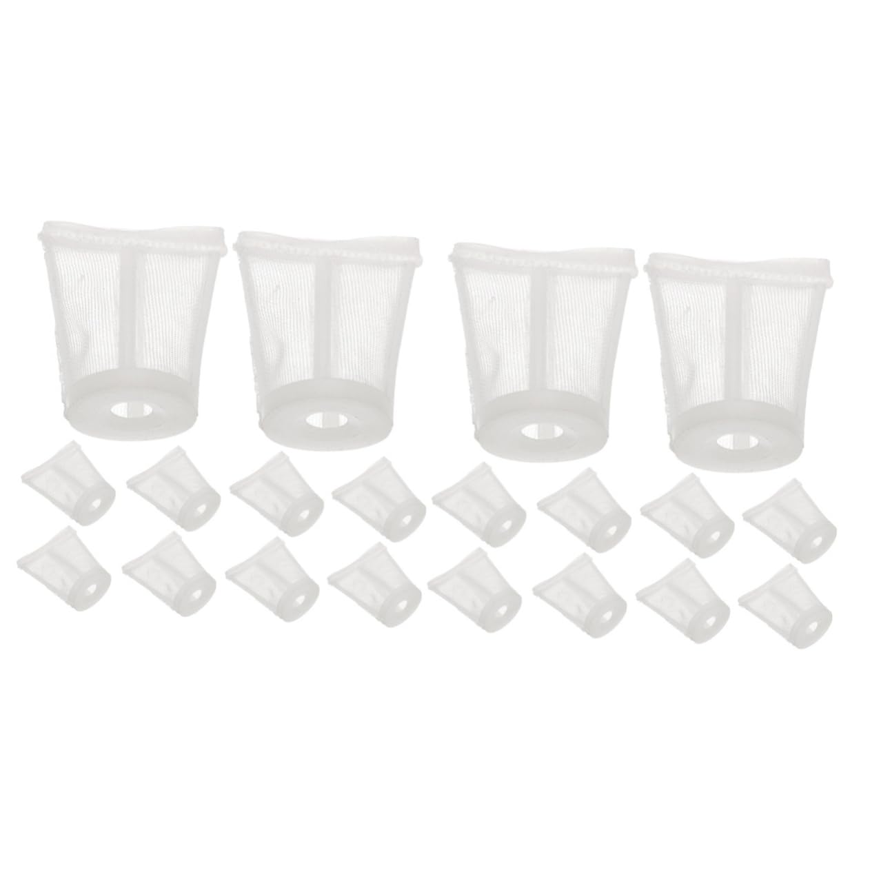 JECOMPRIS 20 Stück Sprühfilter Mesh Sieb Filter Filter Für Airless Spritzgerät Farbspritzgerät Teile Farbspritzgerät Mesh Kleiner Sieb Mesh Filter Für Spritzgerät Kunststoff Nylon von JECOMPRIS