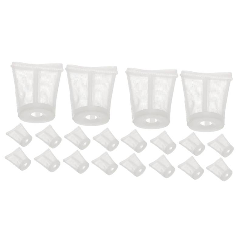 JECOMPRIS 20 Stück Sprühfilter Mesh Sieb Filter Filter Für Airless Spritzgerät Farbspritzgerät Teile Farbspritzgerät Mesh Kleiner Sieb Mesh Filter Für Spritzgerät Kunststoff Nylon von JECOMPRIS