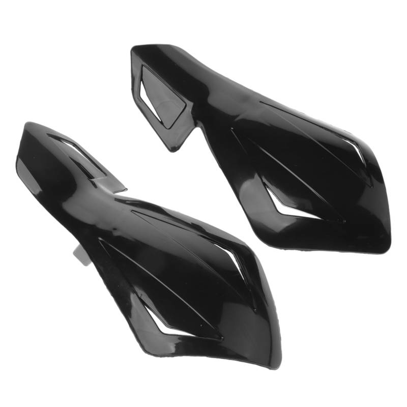 JECOMPRIS 2St handschutz Motorradhelm Lenkerschutz Auto handschützer Lenkerhandschützer Motorradteile Motorradzubehör Austausch der -Handschützer Plastik Black von JECOMPRIS