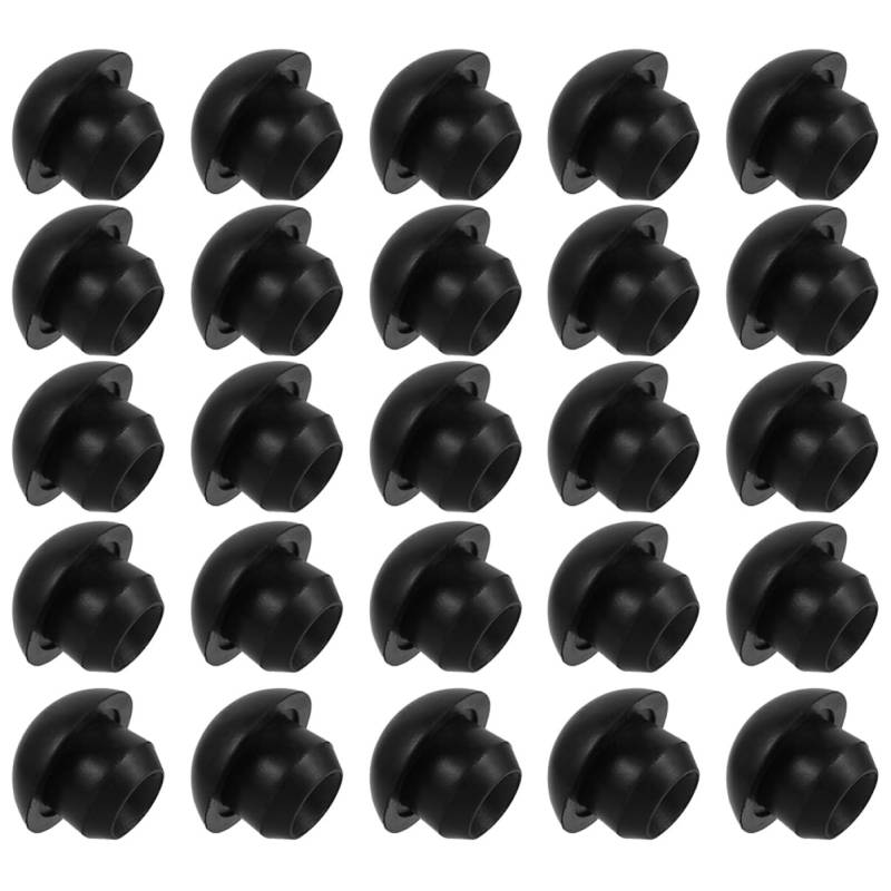 JECOMPRIS 30st Jack-ölschraube Horizontaler Spund Stecker Kompressor Wagenheber Hydrauliköl Flaschenheber Vertikale Buchse Stützfuß Auto Ölfilter Luftheber Öldeckel Jack-pad Black Gummi von JECOMPRIS