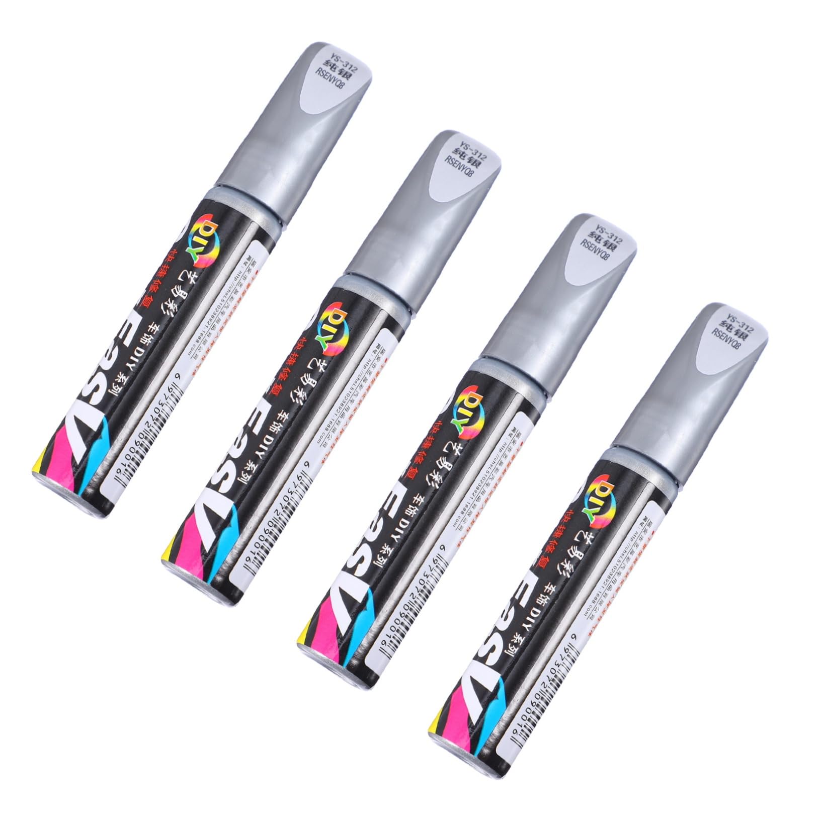 JECOMPRIS 4 Stück Lackstift füllen Reparaturstift für Autokratzer Kratzreparaturzubehör car Scratch Repair kfz lackstift Werkzeug Kratzerentferner für Karosserien Auto Scratch De-Mark-Stift von JECOMPRIS