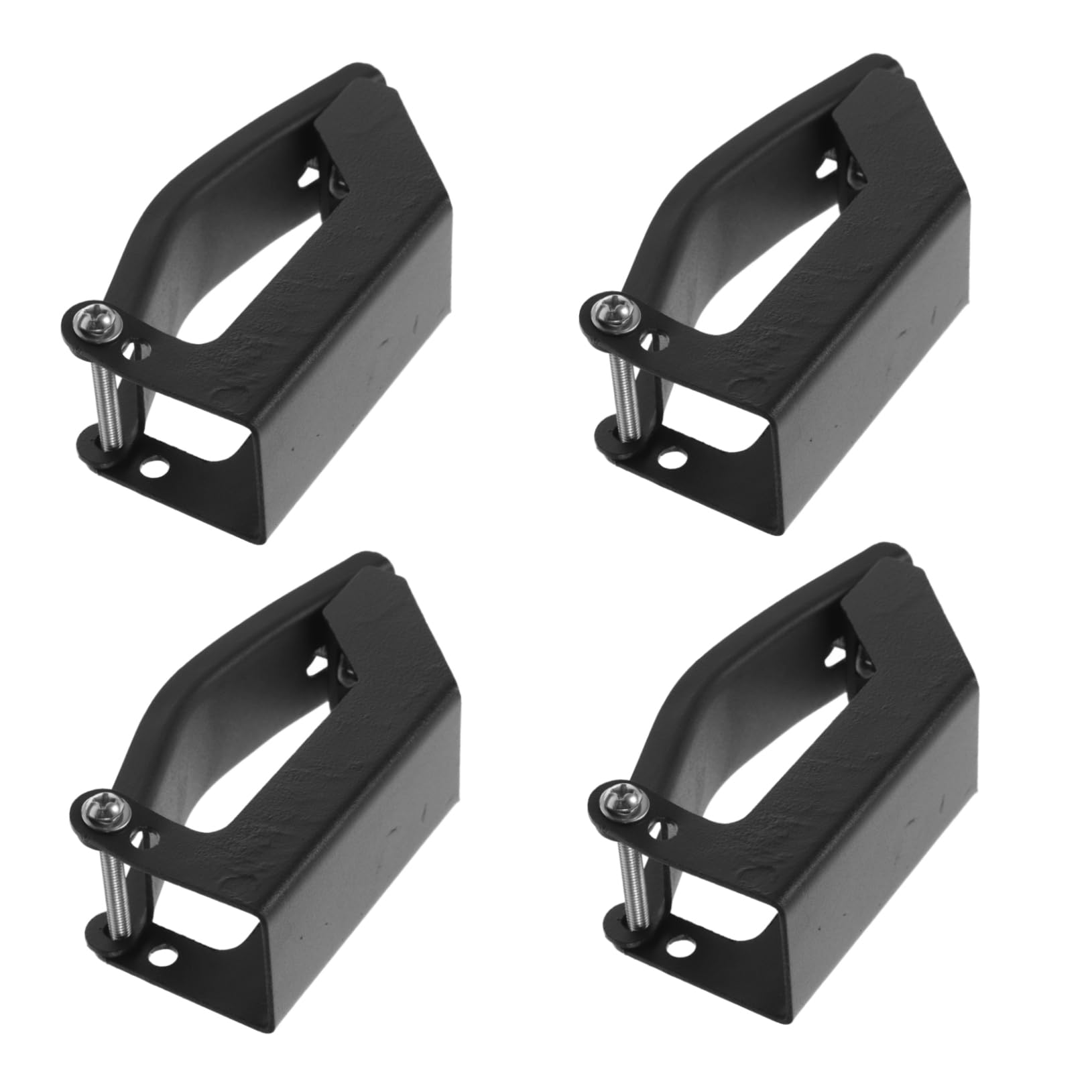 JECOMPRIS 4Pcs Gepäckträger Clip Dach Rack Cradle Winch Mount Montage Faltbare Koffer Ersatzräder Autobeutel Haken Ersatz Gepäck von JECOMPRIS