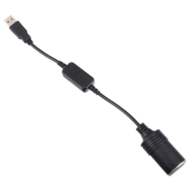 JECOMPRIS 5V USB Zu 12V Zigarettenanzünder Konverter Auto Adapter Für Notstromversorgung Verlängerungskabel Mit USB Ideal Für Mobile Geräte Und Zubehör Im Fahrzeug von JECOMPRIS